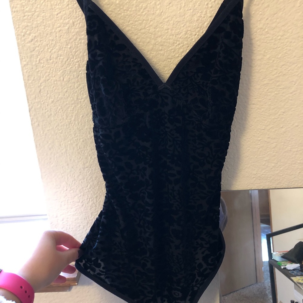Black Lace Bodysuit